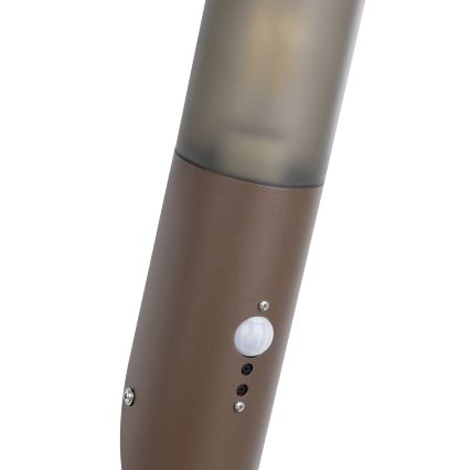 Eglo - Kinkiet zewnętrzny z czujnikiem 1xE27/15W/230V IP44