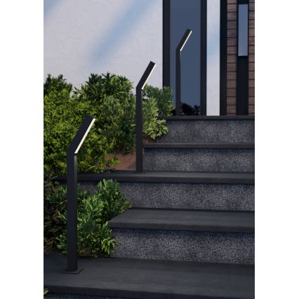 Eglo - LED lampa zewnętrzna 2xLED/4,5W/230V IP44 czarna