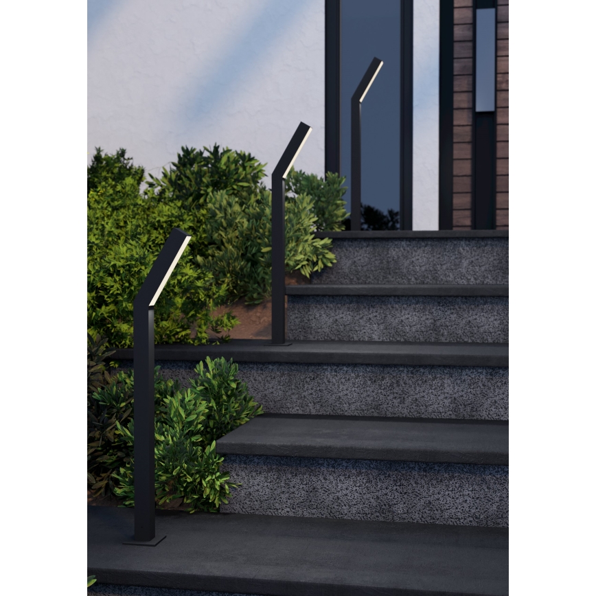 Eglo - LED lampa zewnętrzna 2xLED/4,5W/230V IP44 czarna