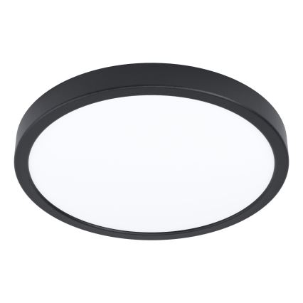 Eglo - Oprawa sufitowa LED z czujnikiem LED/20,5W/230V 3000K czarna, śr. 28,5 cm