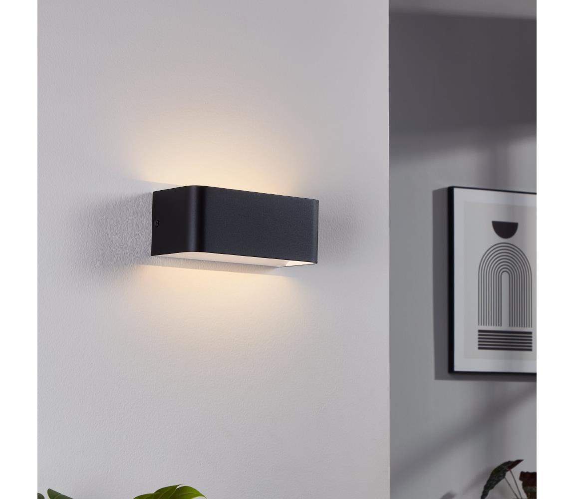 Eglo 901017 - LED Kinkiet SANIA LED/10W/230V 3000K czarne