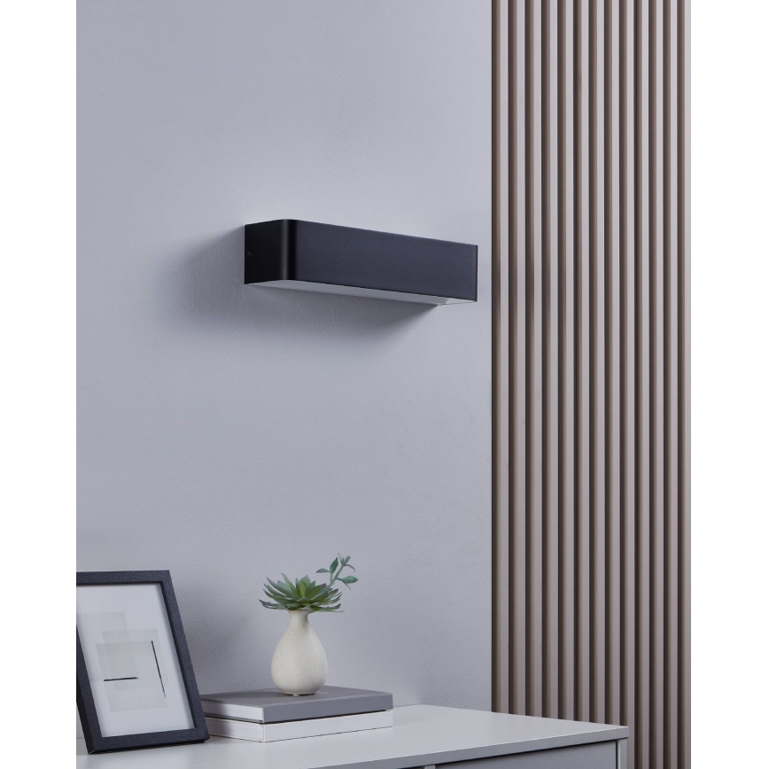 Eglo - LED Kinkiet LED/12W/230V 3000K czarne