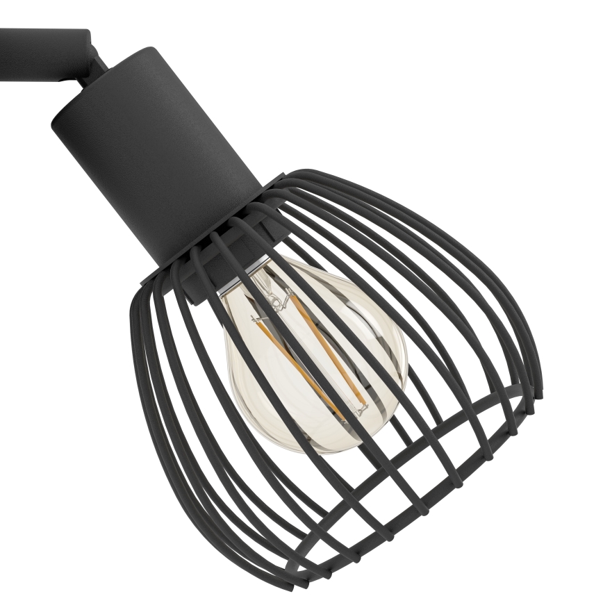 Eglo - Kinkiet 1xE14/40W/230V czarne