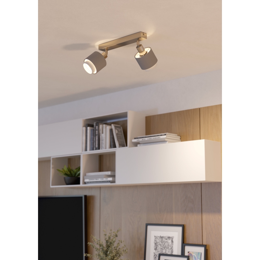 Eglo - Oświetlenie punktowe 2xE14/7,5W/230V