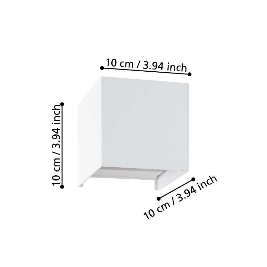 Eglo - LED Kinkiet 2xLED/1,5W/230V 3000K białe