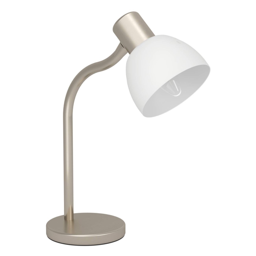 Eglo - Lampa stołowa 1xE14/25W/230V matowy chrom