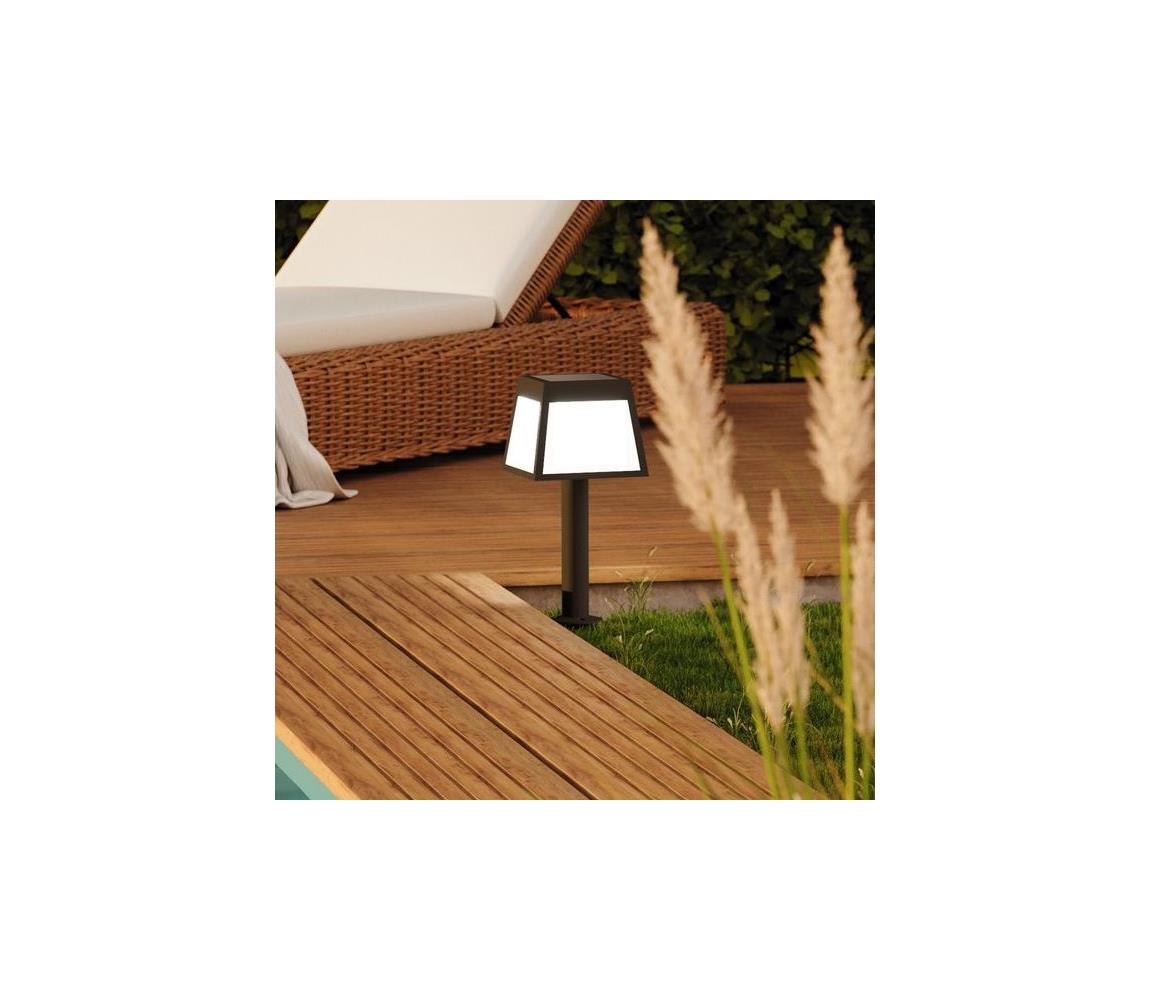 Eglo 901074 - LED Lampa solarna z czujnikiem ALTILIA LED/7,5W/3,7V 56cm IP44