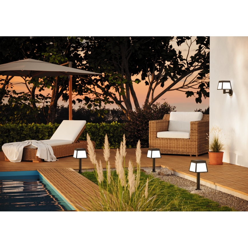 Eglo - LED Lampa solarna z czujnikiem LED/7,5W/3,7V 56cm IP44