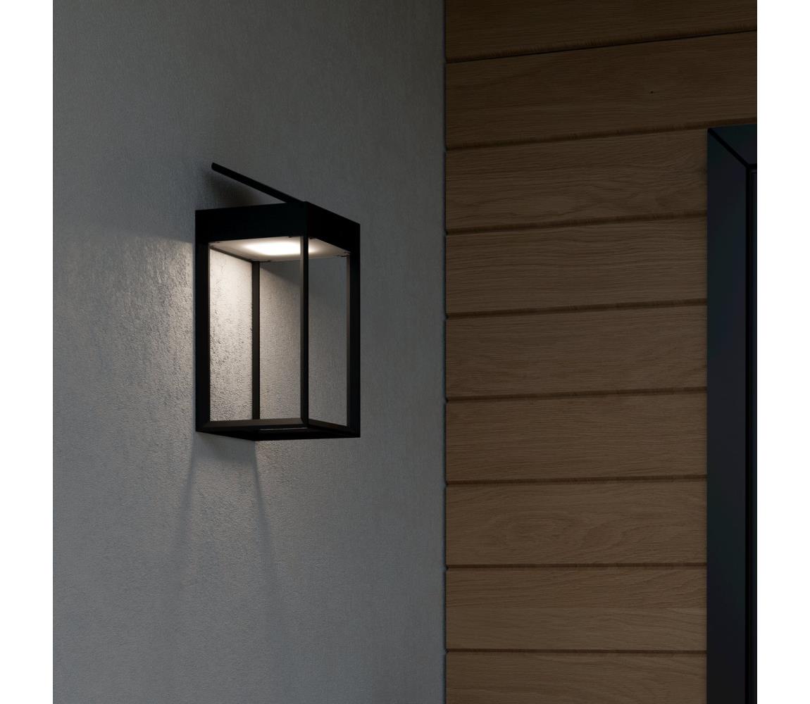 Eglo 901083-LED Kinkiet solarny z czujnikiem SUZZARA LED/6,5W/3,7V IP44