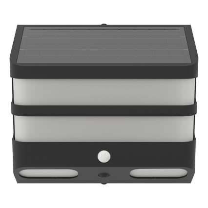 Eglo - LED Solarna lampa ścienna z czujnikiem LED/6,5W/3,7V 1800 mAh IP44