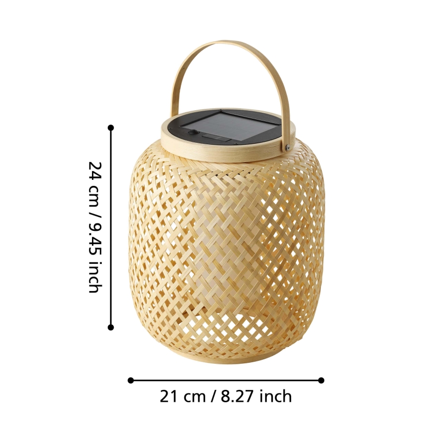 Eglo - LED Solarna lampa stołowa LED/3,3W/3,7V 1800 mAh IP44