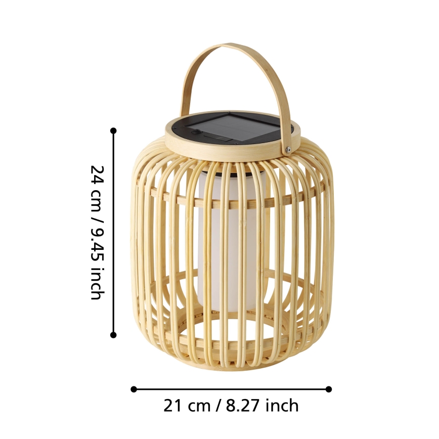 Eglo - LED Solarna lampa stołowa LED/3,3W/3,7V 1800 mAh IP44
