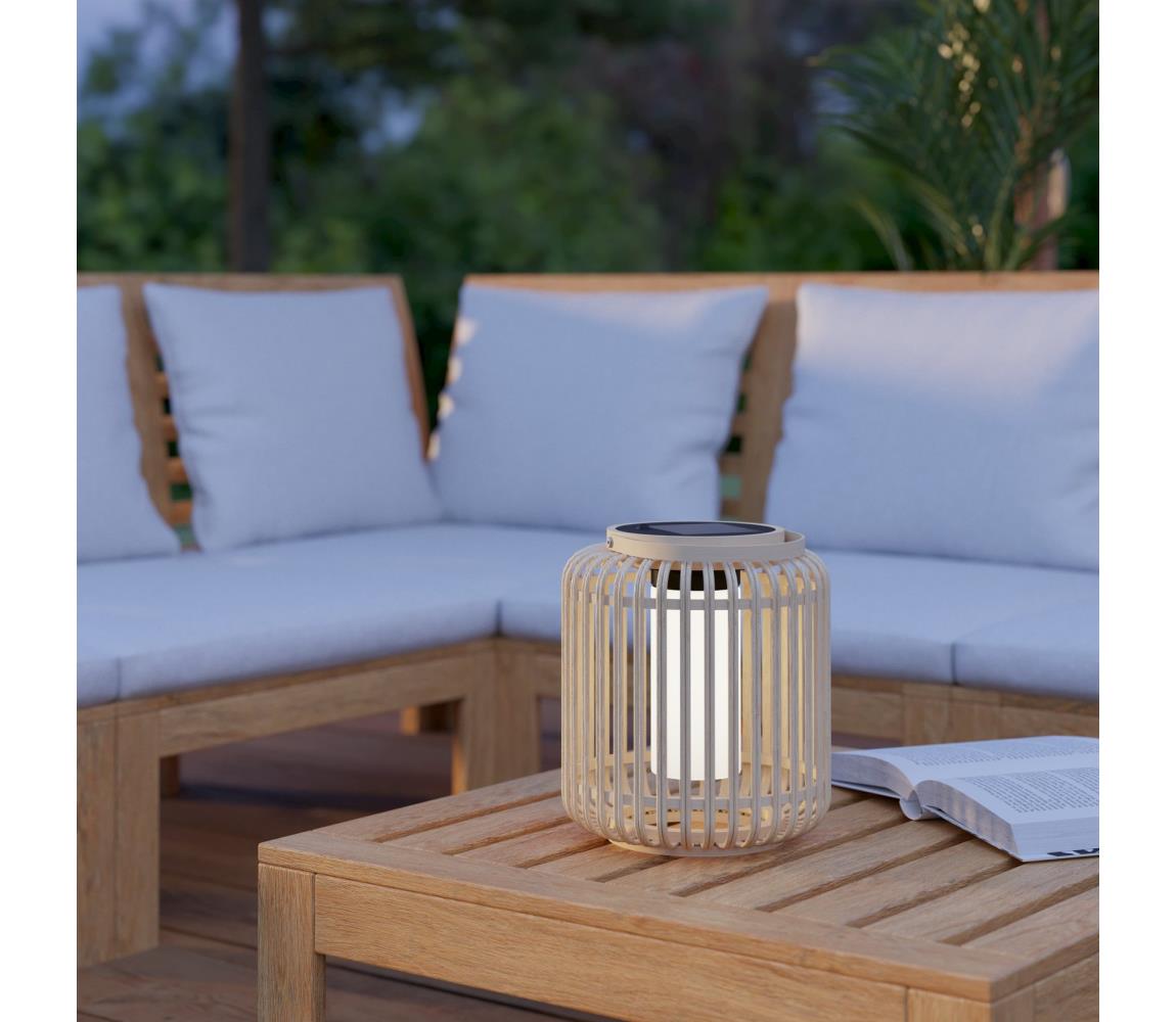 Eglo 901088 - LED Solarna lampa stołowa MARLIANO LED/3,3W/3,7V 1800mAh IP44