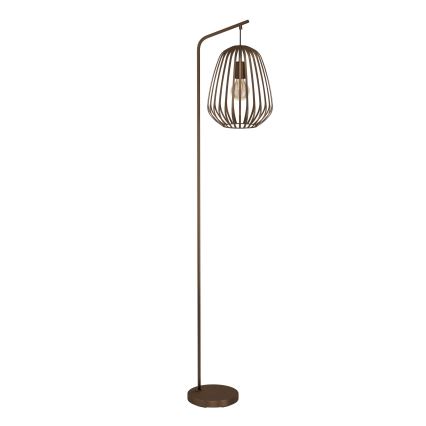 Eglo - Lampa stojąca 1xE27/40W/230V brązowa