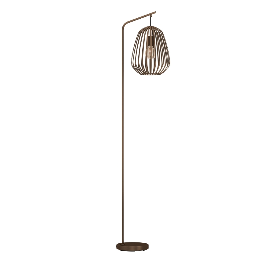 Eglo - Lampa stojąca 1xE27/40W/230V brązowa