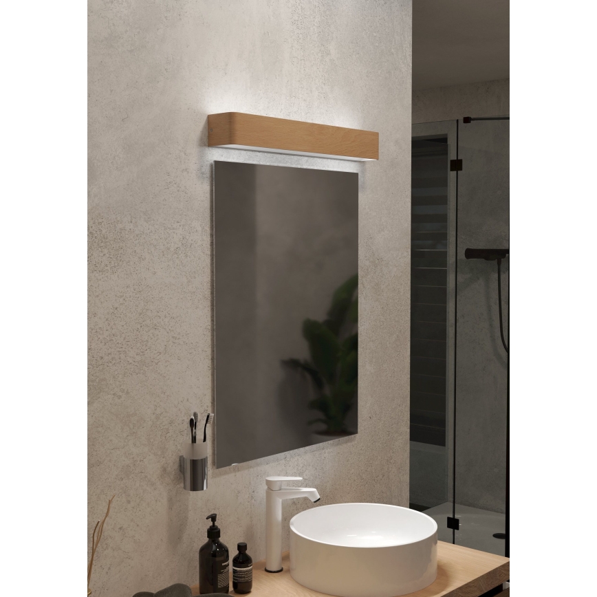 Eglo - LED Kinkiet łazienkowy LED/26,5W/230V 3000K IP44 beżowy