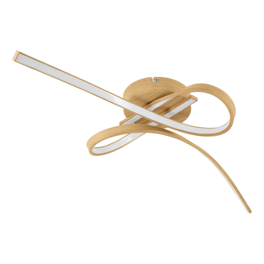 Eglo - Lampa sufitowa LED/20,5W/230V brązowa