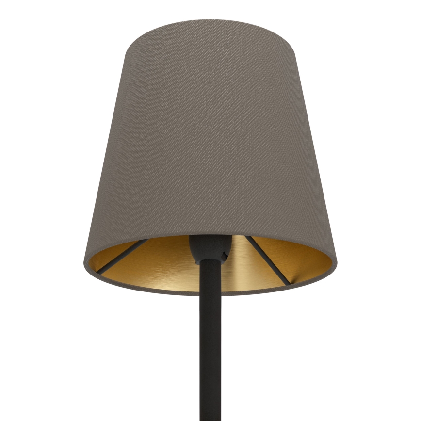 Eglo - Lampa stojąca 1xE14/7,5W/230V czarna/brązowa