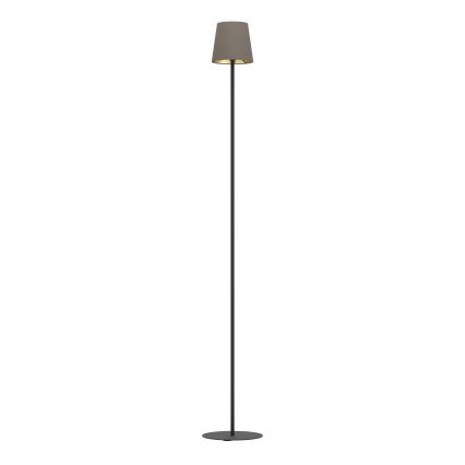 Eglo - Lampa stojąca 1xE14/7,5W/230V czarna/brązowa