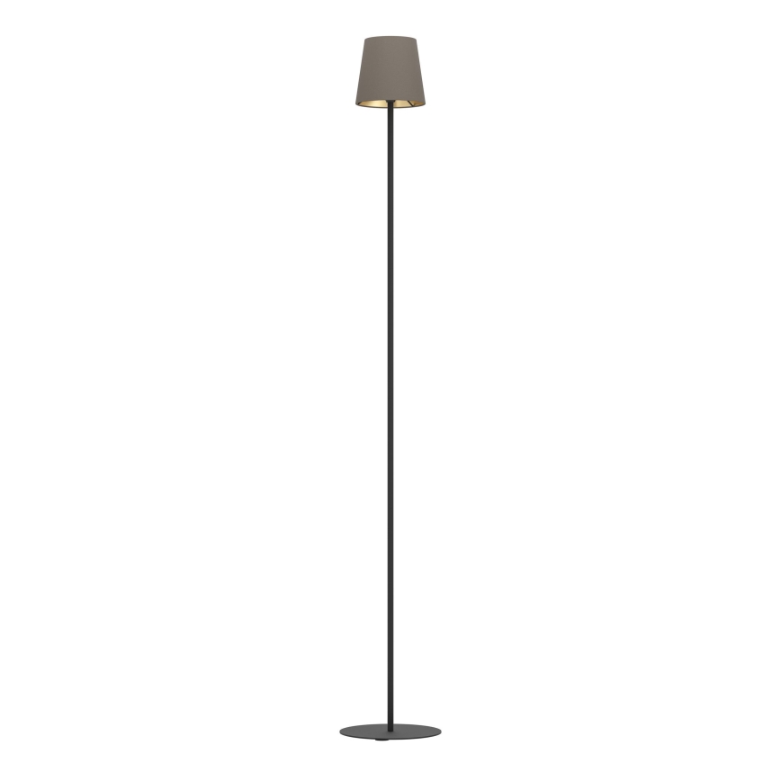 Eglo - Lampa stojąca 1xE14/7,5W/230V czarna/brązowa