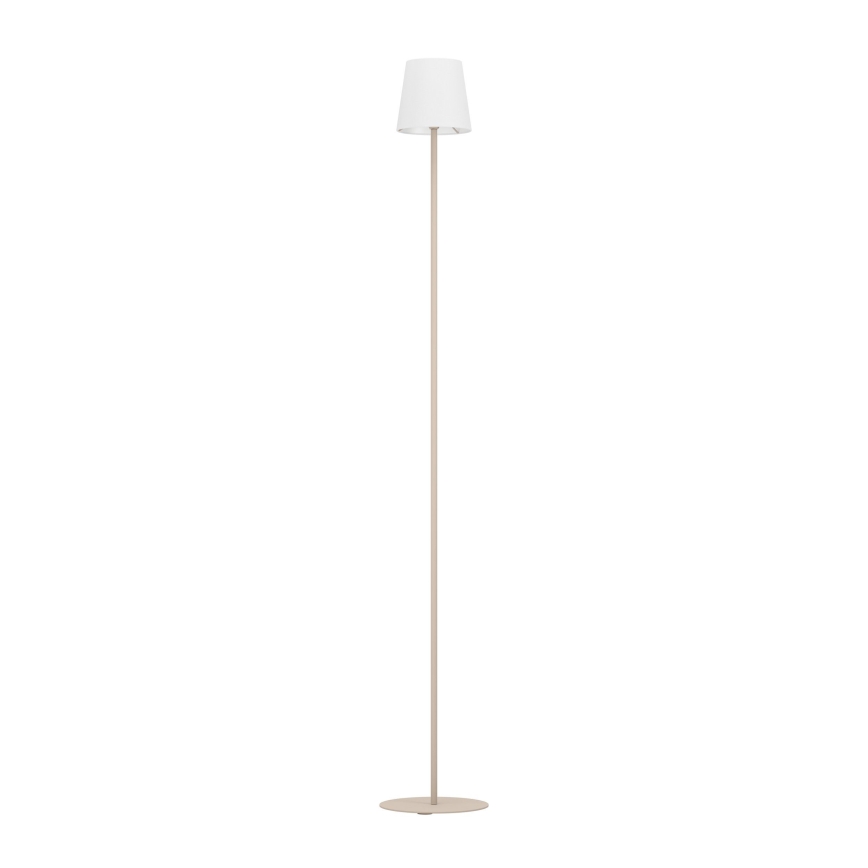 Eglo - Lampa stojąca 1xE14/7,5W/230V kremowa/biała