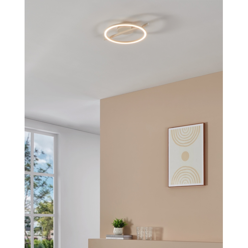 Eglo - LED RGBW Ściemnialny plafon LED/17W/230V 2700-6500K biały + pilot zdalnego sterowania