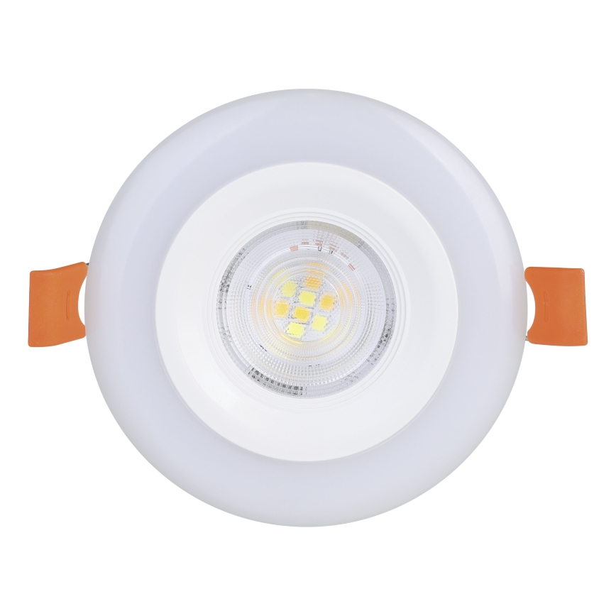 Eglo - ZESTAW 3xLED RGBW Ściemnialna łazienkowa oprawa wpuszczana 3xLED/3,8W/230V 2700-6500K IP44 + zdalne sterowanie