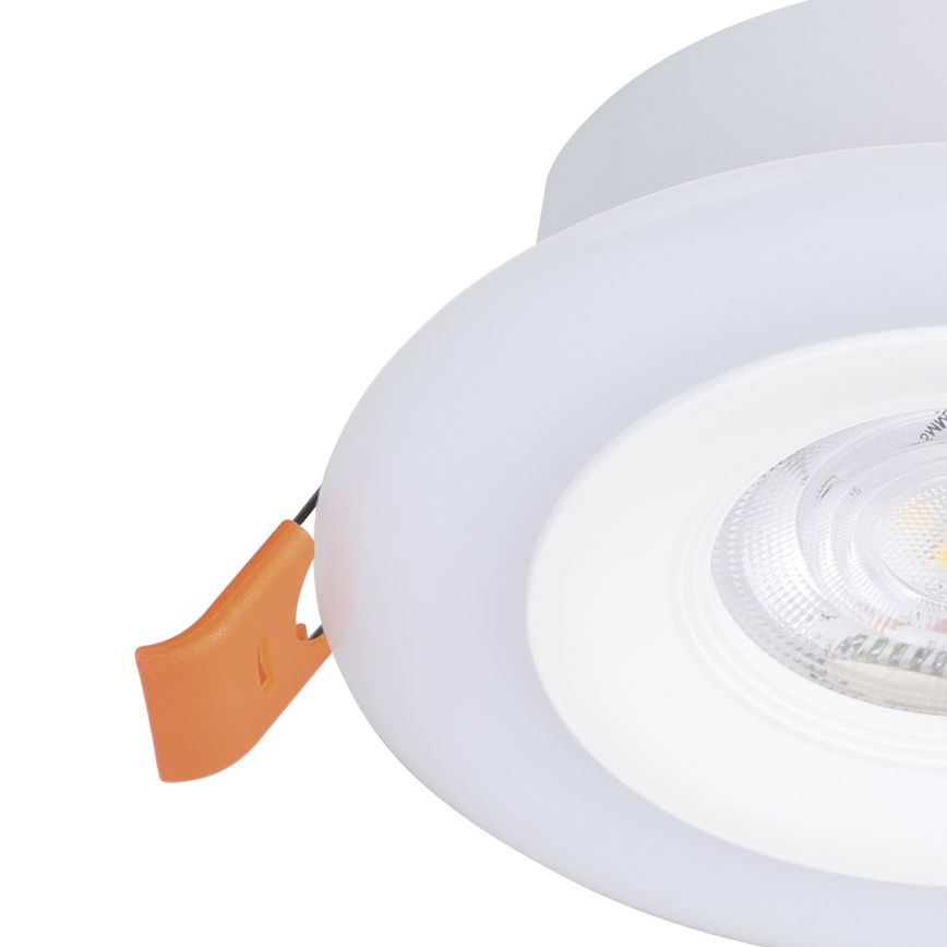 Eglo - ZESTAW 3xLED RGBW Ściemnialna łazienkowa oprawa wpuszczana 3xLED/3,8W/230V 2700-6500K IP44 + zdalne sterowanie