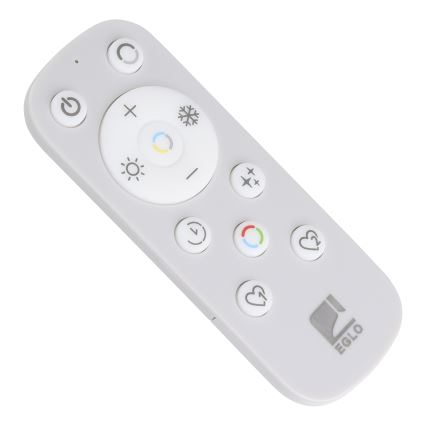 Eglo - ZESTAW 3xLED RGBW Ściemnialna łazienkowa oprawa wpuszczana 3xLED/3,8W/230V 2700-6500K IP44 + zdalne sterowanie