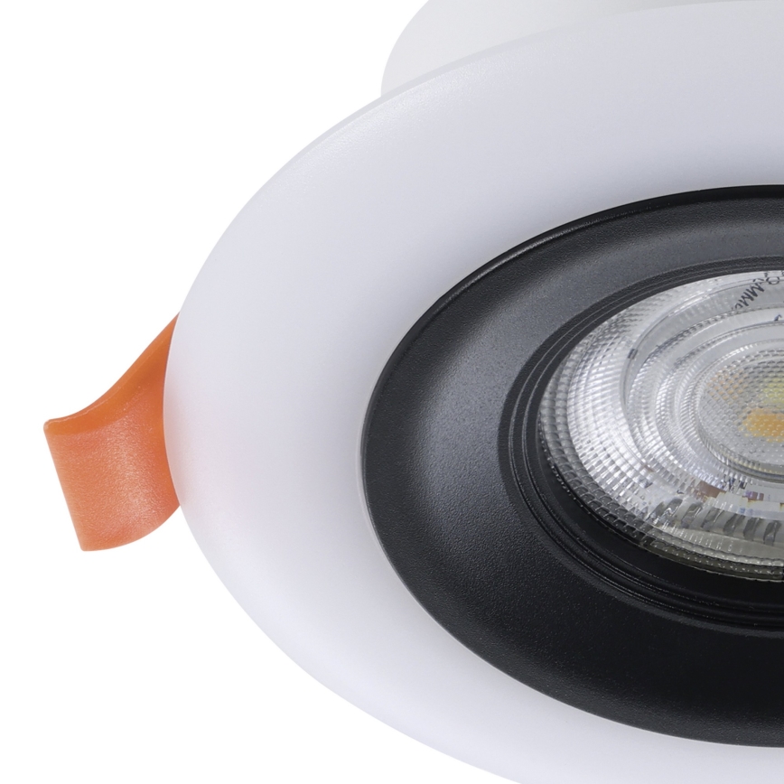 Eglo - ZESTAW 3x LED RGBW Ściemnialna łazienkowa oprawa wpuszczana 3xLED/3,8W/230V 2700-6500K IP44 + zdalne sterowanie