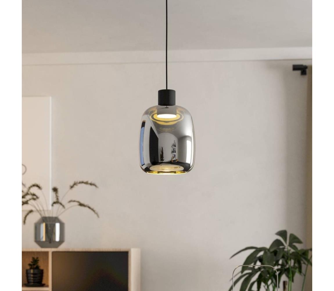 Eglo 901119 - LED RGBW Ściemnialny żyrandol na lince MOLOCHIO-Z LED/3,7W/230V czarne