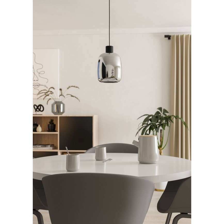Eglo - LED RGBW Ściemnialny żyrandol na lince LED/3,7W/230V 2700-6500K czarne ZigBee