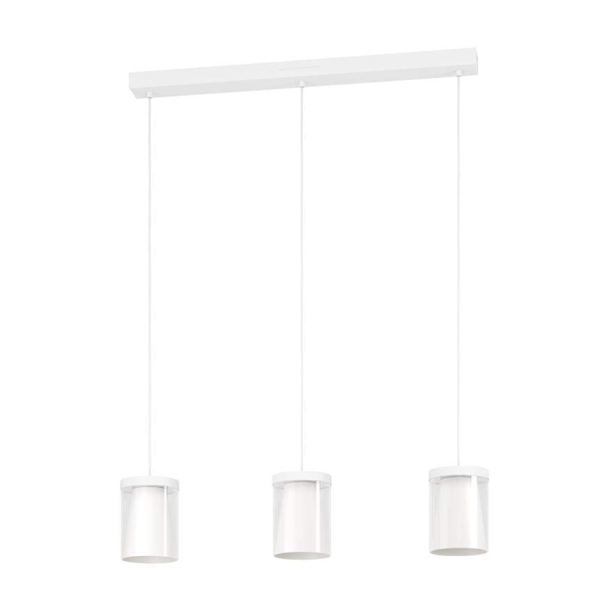 Eglo - LED RGBW Ściemnialny żyrandol na lince 3xLED/3,7W/230V 2700-6500K białe ZigBee