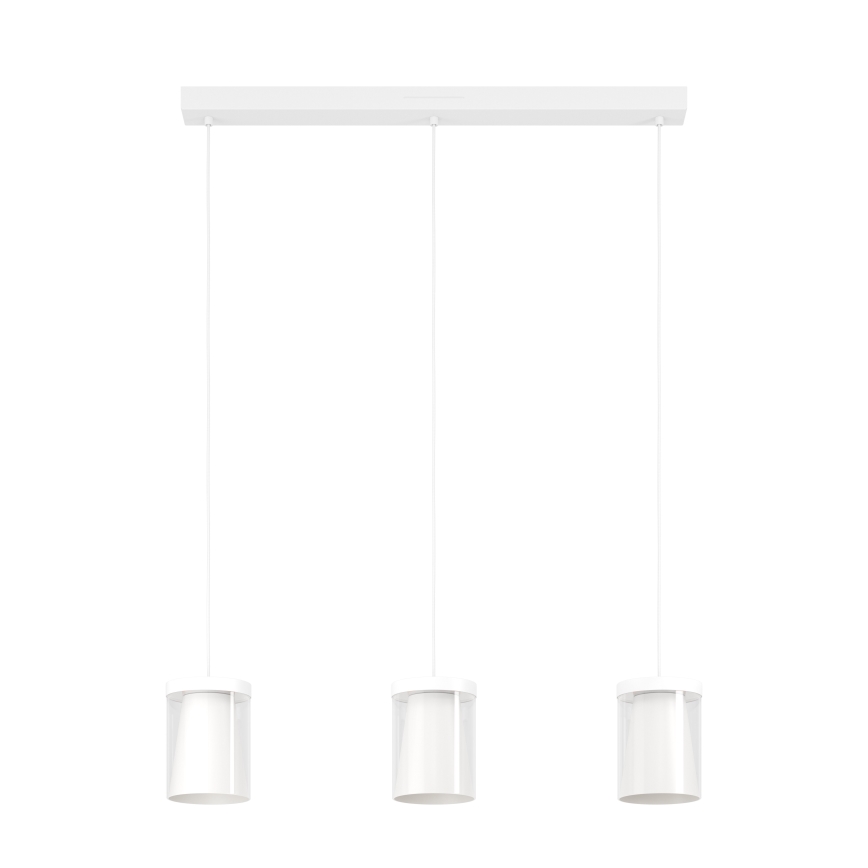 Eglo - LED RGBW Ściemnialny żyrandol na lince 3xLED/3,7W/230V 2700-6500K białe ZigBee