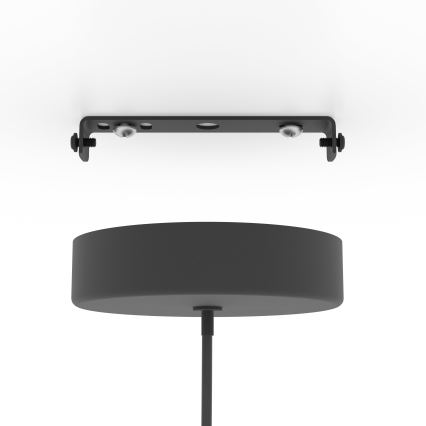 Eglo - LED RGBW Ściemnialny żyrandol na lince LED/3,7W/230V 2700-6500K czarne