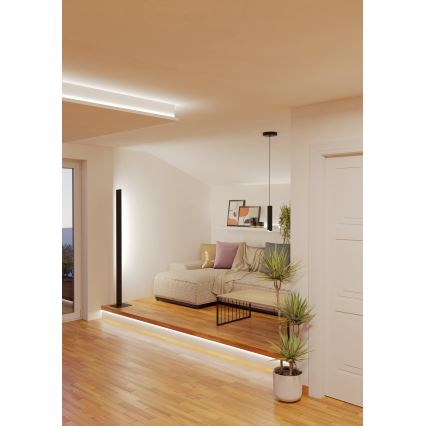 Eglo - LED RGBW Ściemnialny żyrandol na lince LED/3,7W/230V 2700-6500K czarne
