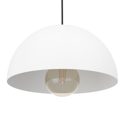 Eglo - Żyrandol na lince 1xE27/40W/230V śr. 30 cm białe