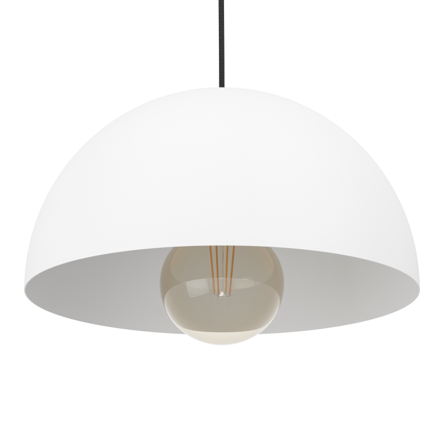 Eglo - Żyrandol na lince 1xE27/40W/230V śr. 30 cm białe
