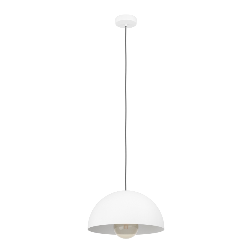 Eglo - Żyrandol na lince 1xE27/40W/230V śr. 38 cm białe