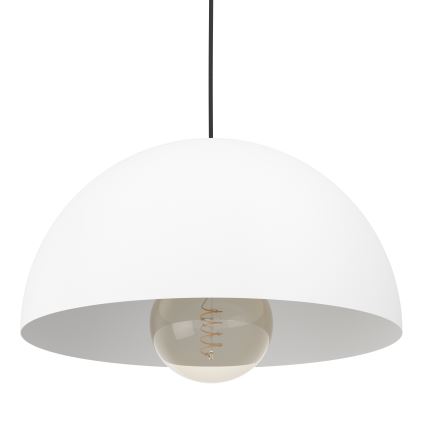 Eglo - Żyrandol na lince 1xE27/40W/230V śr. 38 cm białe