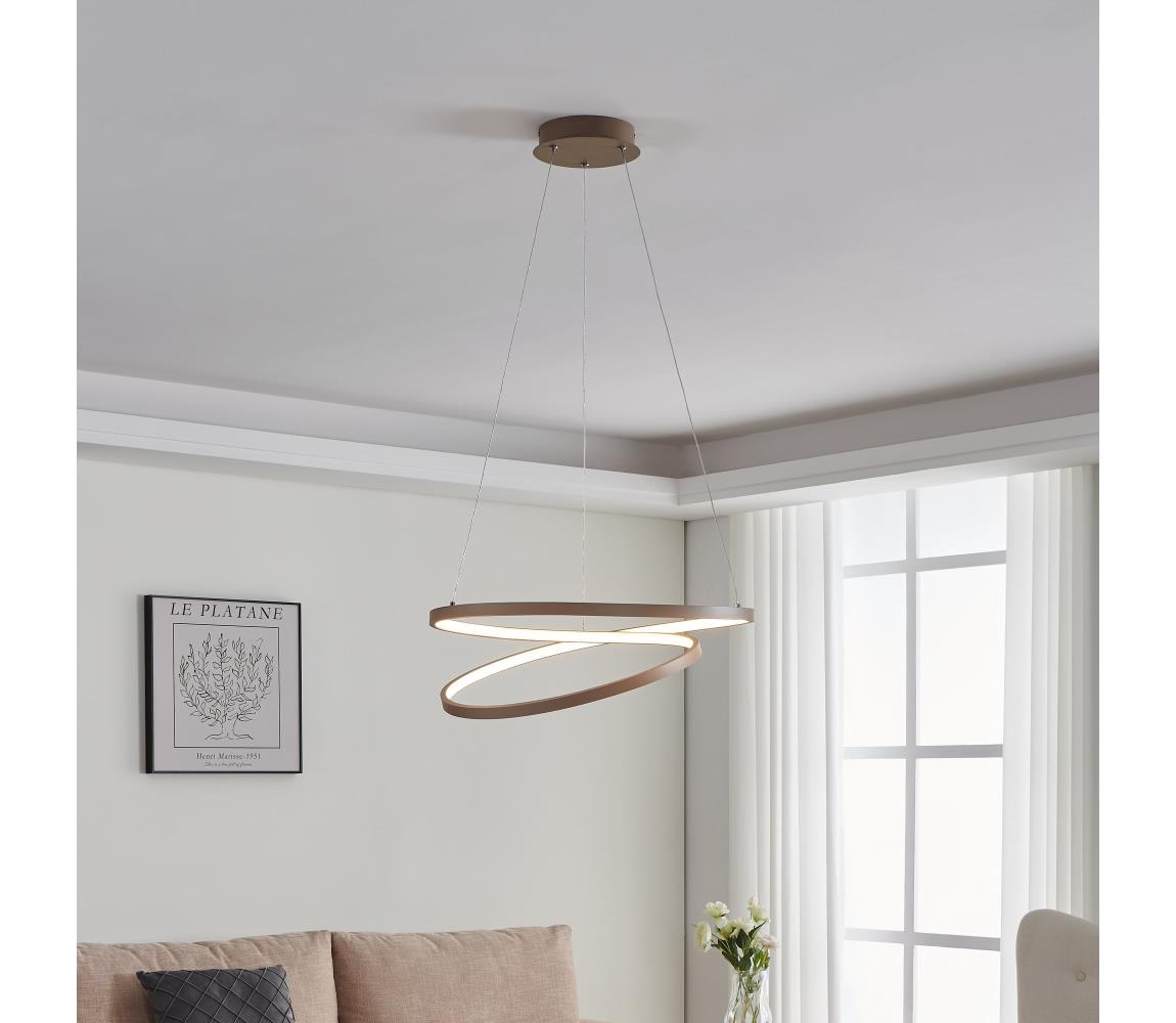 Eglo 901139 - LED Żyrandol na lince RUOTALE LED/36W/230V 3000K beżowy