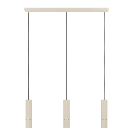 Eglo - LED Żyrandol na lince 3xGU10/5W/230V 3000K beżowe