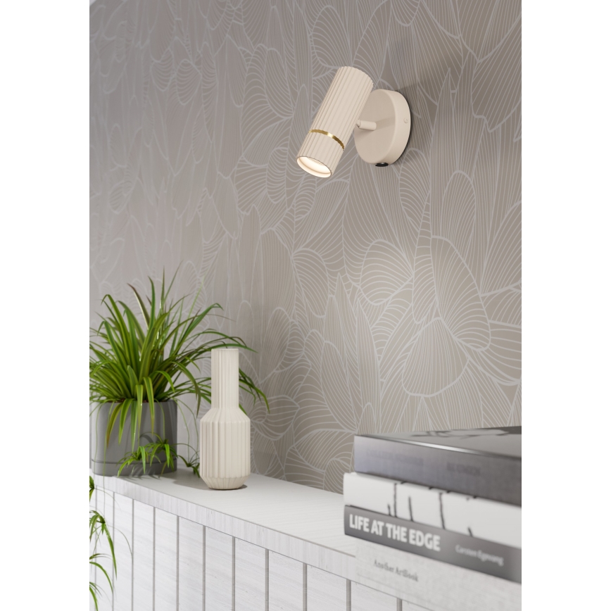 Eglo - LED Kinkiet 1xGU10/5W/230V 3000K beżowe