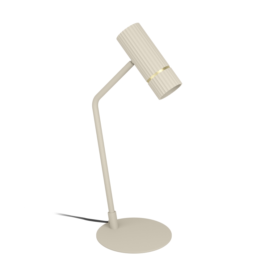 Eglo - LED Lampa stołowa 1xGU10/5W/230V 3000K beżowe