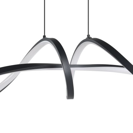 Eglo - LED RGBW Ściemnialny żyrandol na lince LED/22W/230V 2700-6500K czarny