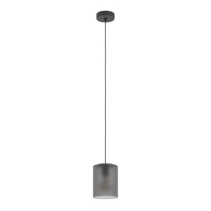 Eglo - Żyrandol na lince 1xE27/40W/230V szary