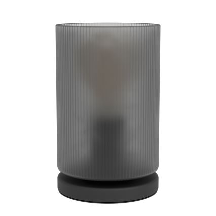 Eglo - Lampa stołowa 1xE27/40W/230V szara