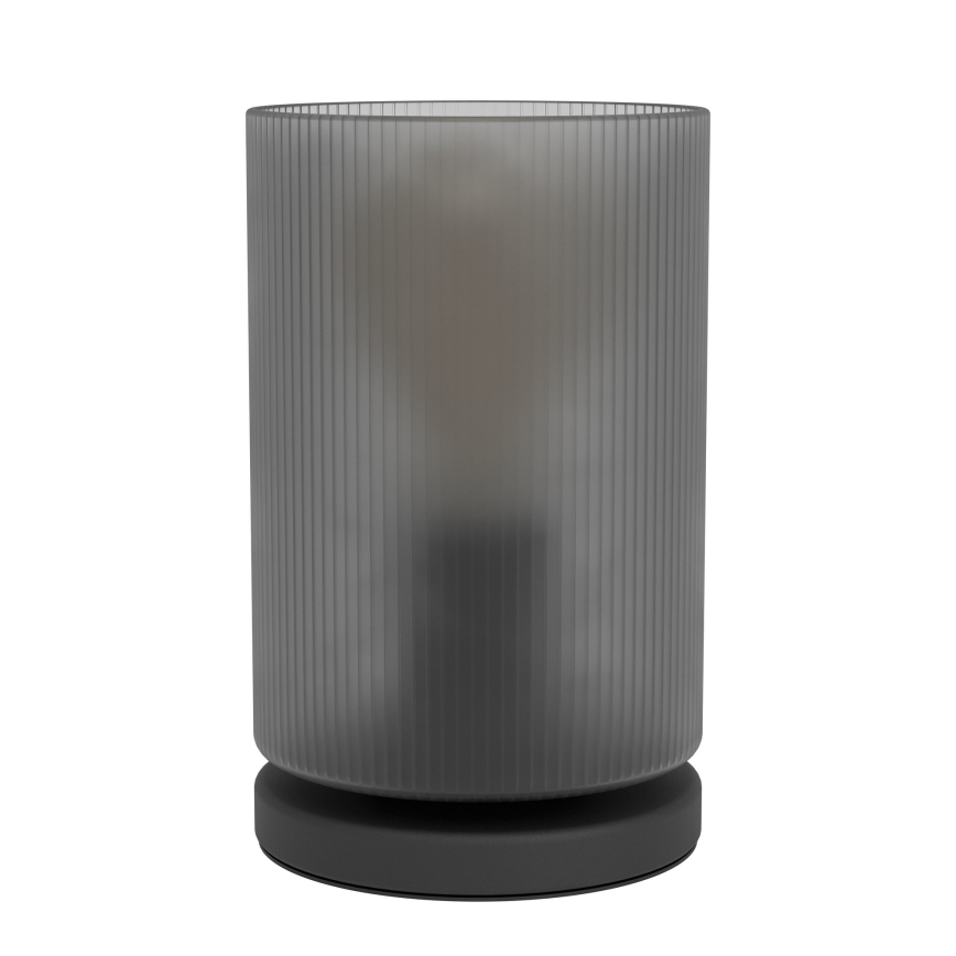 Eglo - Lampa stołowa 1xE27/40W/230V szara