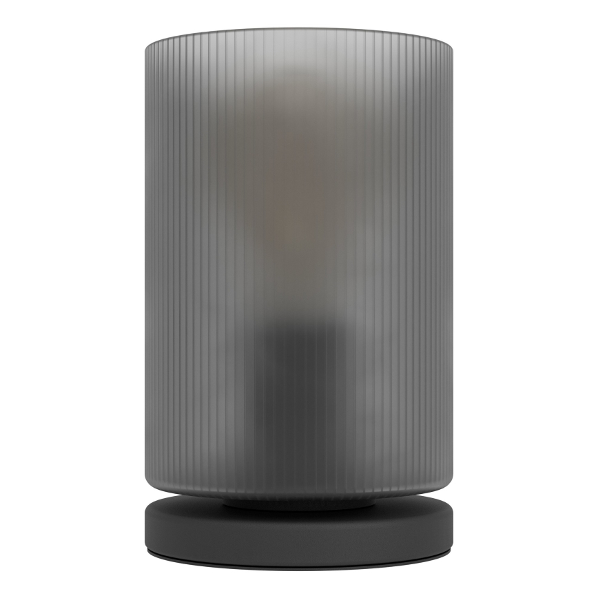 Eglo - Lampa stołowa 1xE27/40W/230V szara
