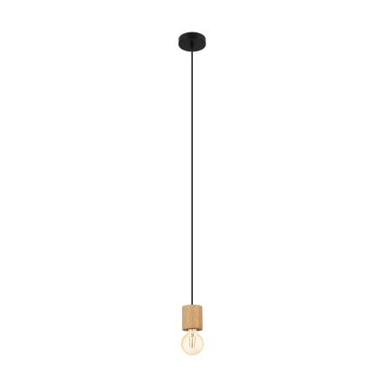 Eglo - Żyrandol na lince 1xE27/28W/230V - certyfikat FSC